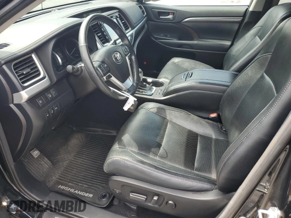 2018 Toyota Highlander Hybrid Limited с VIN 5TDDGRFH4JS046590, выставлен на аукционе Copart как лот 64359635 с пробегом 114 376 миль миль и Списание • Salvage title. История ставок и продаж доступна на DreamBid. Изображение 7.