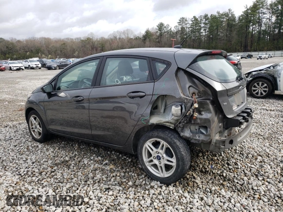 2017 Ford Fiesta SE with VIN 3FADP4EJ5HM167667, listed as a Copart auction lot 48505885 with 37,263 mi miles and Salvage Title. Bid and sale history available at carsss.com. Image 2.