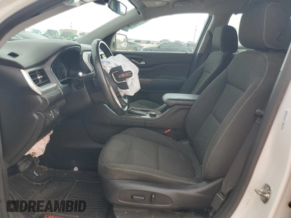 2019 GMC Acadia SLE with VIN 1GKKNSLA4KZ266358, listed as a Copart auction lot 72907504 with Not Provided miles and Salvage Title. Bid and sale history available at DreamBid. Image 7.
