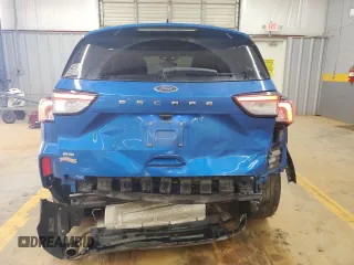 2021 Ford Escape SE with VIN 1FMCU0G61MUB00873, listed as a Copart auction lot 60718995 with 96,502 mi miles and Salvage title. Bid and sale history available at DreamBid. Image 6.