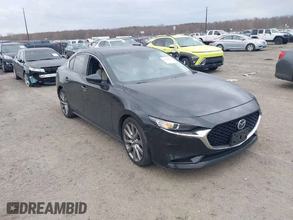 2019 Mazda 3 w/Select with VIN 3MZBPAAL4KM108590, listed as a IAAI auction lot 41726873 with 90,257 mi miles and . Bid and sale history available at carsss.com. Image 1.