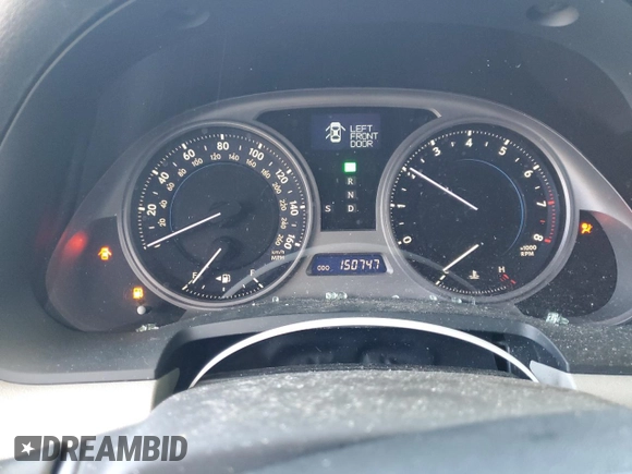 2007 Lexus IS with VIN JTHBK262072035433, listed as a Copart auction lot 54984355 with 15,074 mi miles and Salvage Title. Bid and sale history available at carsss.com. Image 9.