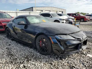 2022 Toyota GR Supra 3.0 with VIN WZ1DB0C07NW050424, listed as a Copart auction lot 65576944 with 0 mi miles and Salvage Title. Bid and sale history available at carsss.com. Image 4.