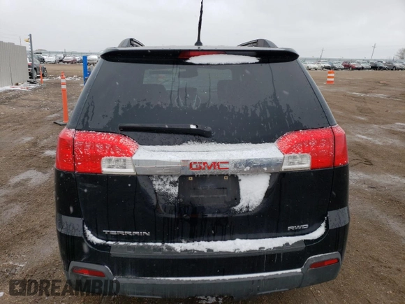 2011 GMC Terrain SLT-1 with VIN 2CTFLVEC8B6314608, listed as a Copart auction lot 45723984 with 169,300 mi miles and Salvage Title. Bid and sale history available at carsss.com. Image 6.