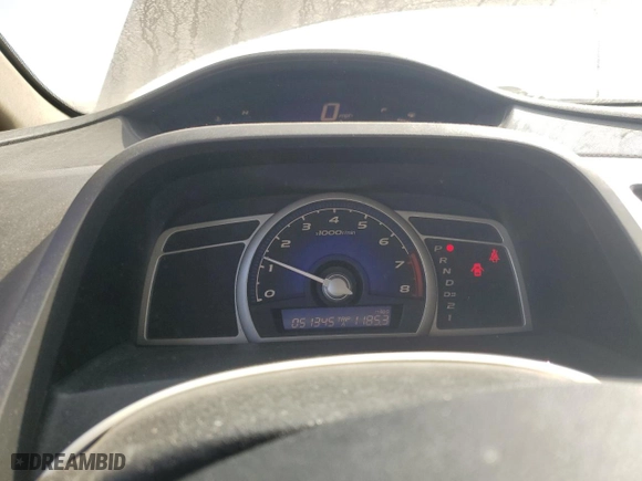 2010 Honda Civic Sdn LX with VIN 19XFA1F53AE068737, listed as a Copart auction lot 48726165 with 51,345 mi miles and Salvage Title. Bid and sale history available at carsss.com. Image 9.