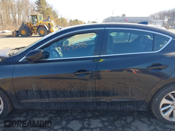 2017 Acura ILX with VIN 19UDE2F30HA009417, listed as a IAAI auction lot 41704288 with 1 mi miles. Bid and sale history available at carsss.com. Image 14.