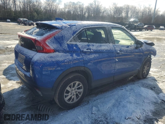 2019 Mitsubishi Eclipse Cross ES z VIN JA4AT3AA5KZ033931, wystawiony jako Copart lot #89312695 z przebiegiem 76 103 mil mil oraz Szkoda całkowita • Salvage title. Historia ofert i sprzedaży dostępna na DreamBid. Obrazek 3.