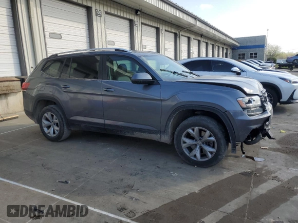 2018 Volkswagen Atlas SE with VIN 1V2CP2CAXJC595138, listed as a Copart auction lot 53456855 with 161,976 mi miles and Clean title. Bid and sale history available at DreamBid. Image 4.