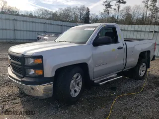 2014 Chevrolet Silverado 1500 Work Truck with VIN 1GCNCPEH7EZ321461, listed as a Copart auction lot 45314635 with 76,084 mi miles and Salvage Title. Bid and sale history available at carsss.com. Image 1.
