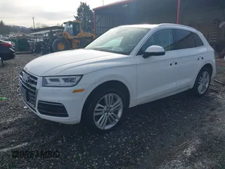 2018 Audi Q5 Premium Plus with VIN WA1BNAFY3J2006324, listed as a IAAI auction lot 41099767 with 52,332 mi miles. Bid and sale history available at carsss.com. Image 21.