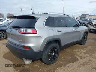 2021 Jeep Cherokee Altitude with VIN 1C4PJLLB7MD134707, listed as a IAAI auction lot 41368893 with 47,797 mi miles. Bid and sale history available at carsss.com. Image 4.