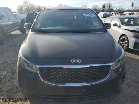 2015 Kia Sedona LX with VIN KNDMB5C10F6066230, listed as a Copart auction lot 87790845 with NaN miles and Clean Title. Bid and sale history available at carsss.com. Image 5.