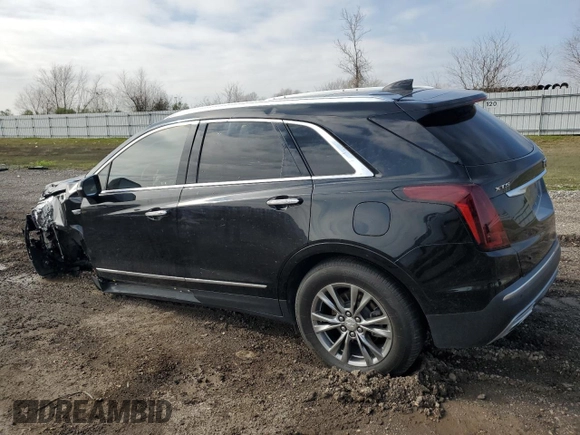 2021 Cadillac XT5 FWD Premium Luxury with VIN 1GYKNCRS1MZ107036, listed as a Copart auction lot 45534075 with 66,813 mi miles and Salvage Title. Bid and sale history available at carsss.com. Image 2.