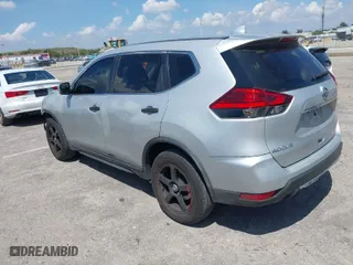 2017 Nissan Rogue SV with VIN KNMAT2MV3HP527028, listed as a IAAI auction lot 41897365 with 130,744 mi miles. Bid and sale history available at carsss.com. Image 3.