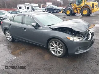 2014 Mazda Mazda6 i Touring with VIN JM1GJ1V6XE1138483, listed as a IAAI auction lot 41956426 with 91,294 mi miles. Bid and sale history available at carsss.com. Image 1.