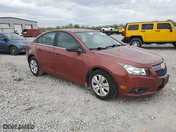 2012 Chevrolet Cruze LS with VIN 1G1PC5SH3C7381255, listed as a Copart auction lot 52920405 with 145,286 mi miles and Clean Title. Bid and sale history available at carsss.com. Image 4.
