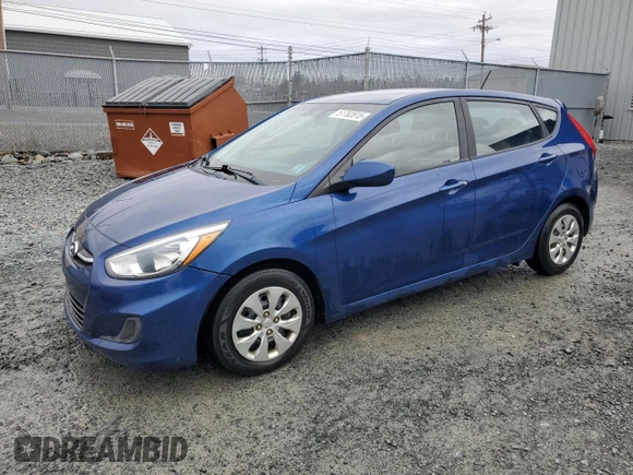 2015 Hyundai Accent GS with VIN KMHCT5AE0FU217489, listed as a Copart auction lot 51782615 with 134,936 mi miles and Salvage Title. Bid and sale history available at carsss.com. Image 1.