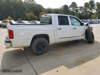 2005 Dodge Dakota Laramie with VIN 1D7HE58N35S224298, listed as a Copart auction lot 70650524 with 179,946 mi miles and Salvage Title. Bid and sale history available at carsss.com. Image 3.