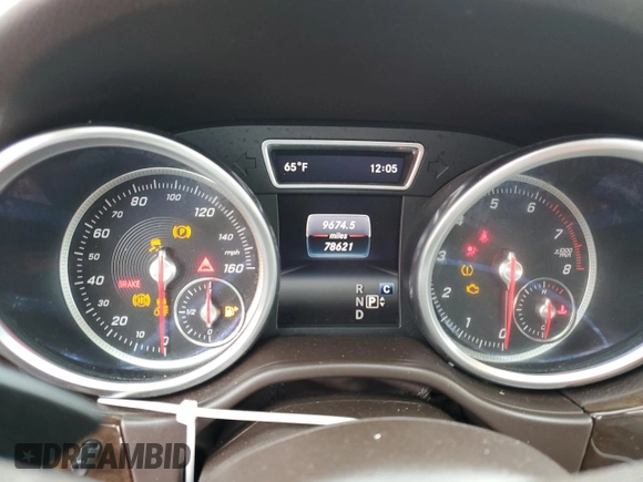 2017 Mercedes-Benz GLE 350 z VIN 4JGDA5HB9HA969301, wystawiony jako Copart lot #58428725 z przebiegiem 78 621 mil mil oraz Szkoda całkowita • Salvage title. Historia ofert i sprzedaży dostępna na DreamBid. Obrazek 9.