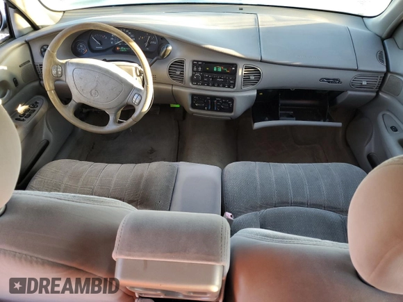 2002 Buick Century Custom with VIN 2G4WS52JX21168917, listed as a Copart auction lot 75298304 with 130,626 mi miles and Salvage Title. Bid and sale history available at carsss.com. Image 8.