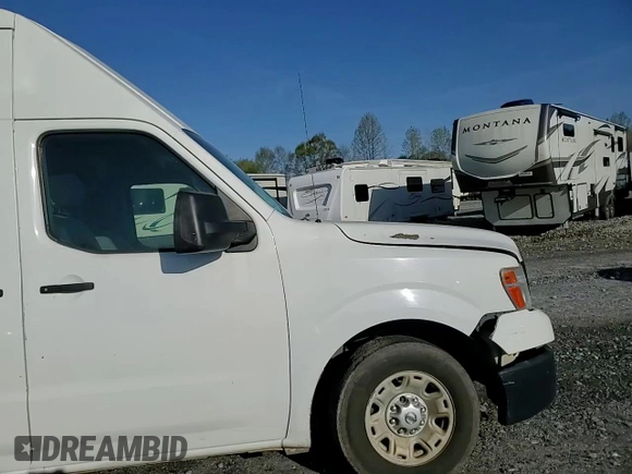 2012 Nissan NV S with VIN 1N6AF0LY4CN107187, listed as a Copart auction lot 51201825 with 350,097 mi miles and Salvage title. Bid and sale history available at DreamBid. Image 12.