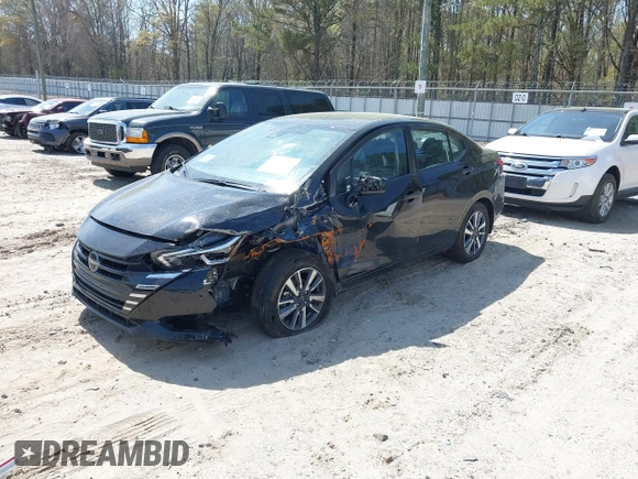 2024 Nissan Versa S with VIN 3N1CN8DV9RL849940, listed as a IAAI auction lot 41910940 with 5,087 mi miles and . Bid and sale history available at DreamBid. Image 17.