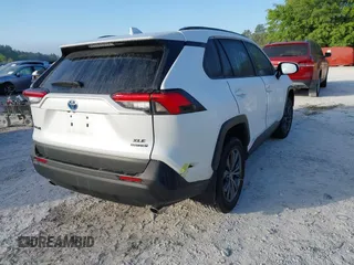 2024 Toyota RAV4 Hybrid XLE Premium with VIN 4T3B6RFV0RU151797, listed as a IAAI auction lot 42050155 with 9,659 mi miles. Bid and sale history available at carsss.com. Image 4.