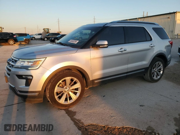 2019 Ford Explorer Limited z VIN 1FM5K7FH4KGB07211, wystawiony jako Copart lot #48483295 z przebiegiem 110 225 mil mil oraz Szkoda całkowita • Salvage title. Historia ofert i sprzedaży dostępna na DreamBid. Obrazek 1.