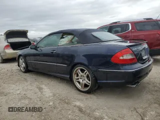 2008 Mercedes-Benz CLK-Class 5.5L with VIN WDBTK72F78T096381, listed as a Copart auction lot 74829614 with 0 mi miles and Non Repairable. Bid and sale history available at carsss.com. Image 2.