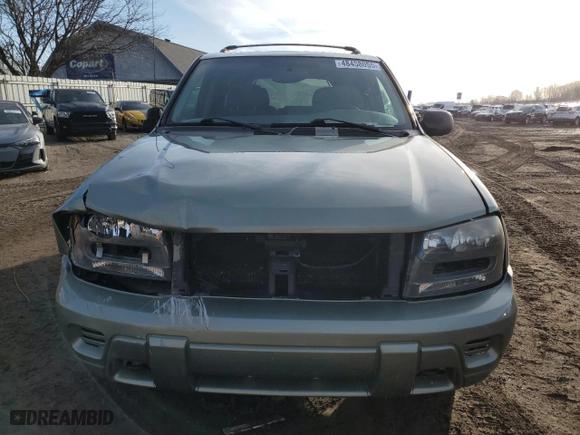 2003 Chevrolet TrailBlazer LS with VIN 1GNDT13S832174605, listed as a Copart auction lot 48458055 with 240,674 mi miles and Clean Title. Bid and sale history available at carsss.com. Image 5.
