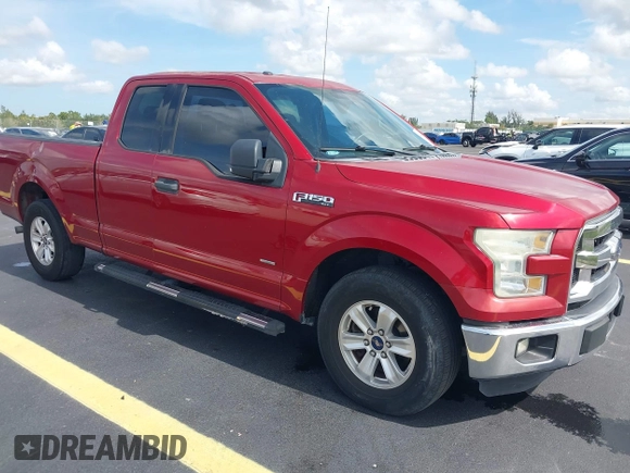 2015 Ford F-150 XL with VIN 1FTEX1CP1FKF12847, listed as a IAAI auction lot 42485799 with 171,974 mi miles and . Bid and sale history available at DreamBid. Image 1.