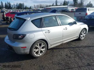 2008 Mazda Mazda3 s Sport with VIN JM1BK343081117298, listed as a IAAI auction lot 41793554 with 145,497 mi miles. Bid and sale history available at carsss.com. Image 4.
