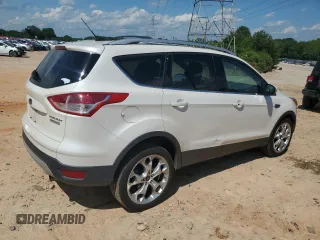 2013 Ford Escape Titanium with VIN 1FMCU0J98DUC67136, listed as a Copart auction lot 57967495 with 72,258 mi miles and Salvage title. Bid and sale history available at DreamBid. Image 3.