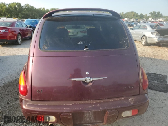 2003 Chrysler PT Cruiser GT z VIN 3C8FY78G23T552702, wystawiony jako Copart lot #65730044 z przebiegiem 150 727 mil mil oraz Szkoda całkowita • Salvage title. Historia ofert i sprzedaży dostępna na DreamBid. Obrazek 6.