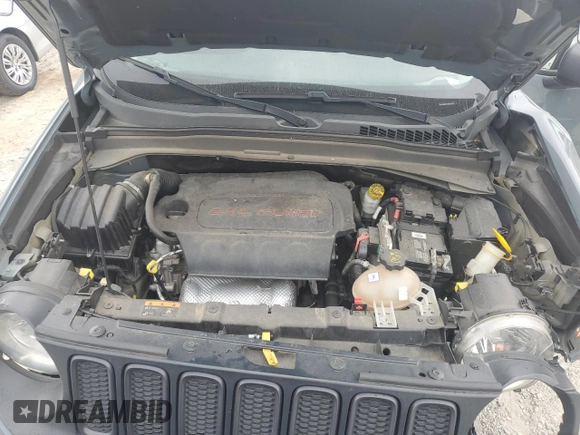 2016 Jeep Renegade Trailhawk with VIN ZACCJBCT6GPD51673, listed as a Copart auction lot 56514105 with 70,891 mi miles and Salvage title. Bid and sale history available at DreamBid. Image 12.