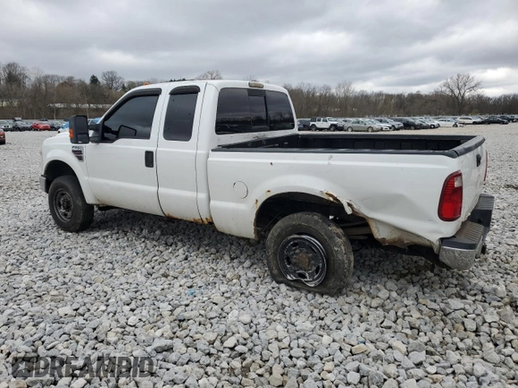 2008 Ford Super Duty F-250 SRW XL with VIN 1FTSX21R88EA37468, listed as a Copart auction lot 53262105 with 174,210 mi miles and Salvage Title. Bid and sale history available at carsss.com. Image 2.