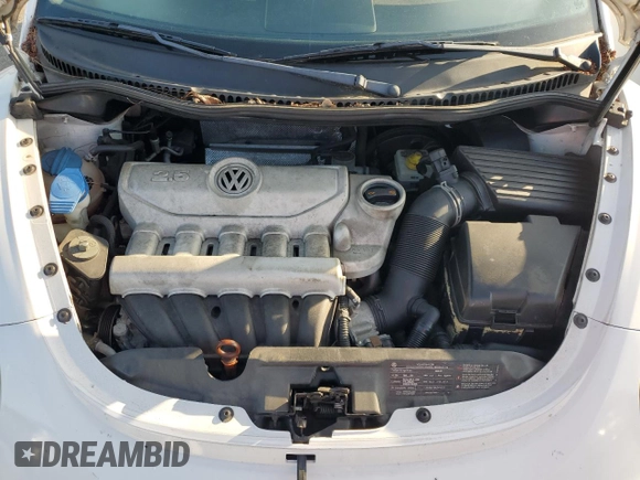 2010 Volkswagen Beetle with VIN 3VWPW3AG7AM014628, listed as a Copart auction lot 61751805 with 67,874 mi miles and Salvage title. Bid and sale history available at DreamBid. Image 11.