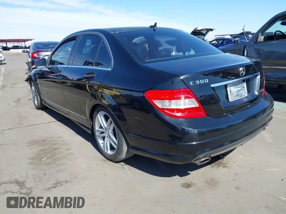 2010 Mercedes-Benz C-Class C 300 Sport with VIN WDDGF5EB8AR129840, listed as a IAAI auction lot 41643236 with 184,797 mi miles. Bid and sale history available at carsss.com. Image 3.
