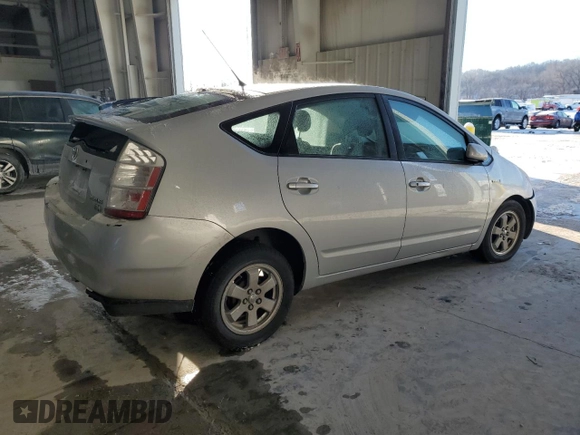 2006 Toyota Prius with VIN JTDKB20U967070100, listed as a Copart auction lot 46151825 with 216,668 mi miles and Salvage Title. Bid and sale history available at carsss.com. Image 3.