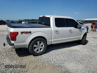 2018 Ford F-150 XL with VIN 1FTEW1E56JFA55341, listed as a Copart auction lot 54737115 with 114,581 mi miles and Salvage title. Bid and sale history available at DreamBid. Image 3.