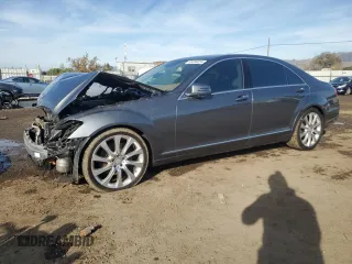 2011 Mercedes-Benz S-Class S 550 with VIN WDDNG7BB4BA394159, listed as a Copart auction lot 85339224 with 131,266 mi miles and Salvage Title. Bid and sale history available at carsss.com. Image 1.