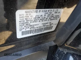 2023 Nissan ARIYA Engage z VIN JN1CF0BB5PM709121, wystawiony jako Copart lot #51291245 z przebiegiem 11 081 mil mil oraz Szkoda całkowita • Salvage title. Historia ofert i sprzedaży dostępna na DreamBid. Obrazek 16.