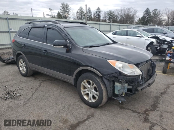 2011 Hyundai Veracruz GLS with VIN KM8NUDCC2BU169015, listed as a Copart auction lot 47650515 with 137,196 mi miles and Salvage Title. Bid and sale history available at DreamBid. Image 4.