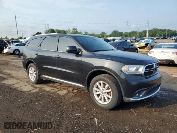 2015 Dodge Durango SXT with VIN 1C4RDJAG3FC870166, listed as a Copart auction lot 62236755 with 143,509 mi miles and Clean title. Bid and sale history available at DreamBid. Image 4.