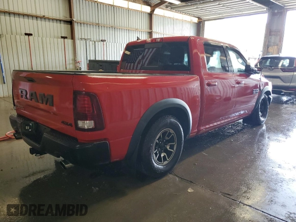 2016 Ram 1500 Rebel z VIN 1C6RR7YT4GS104758, wystawiony jako Copart lot #57092725 z przebiegiem 157 217 mil mil oraz Tytuł czysty. Historia ofert i sprzedaży dostępna na DreamBid. Obrazek 3.