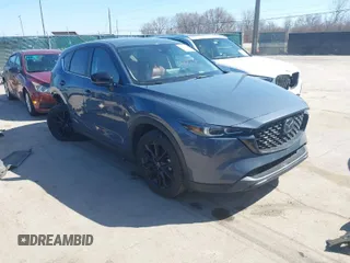 2024 Mazda CX-5 2.5 S Carbon Edition with VIN JM3KFBCM3R0372065, listed as a IAAI auction lot 41730623 with 25,489 mi miles. Bid and sale history available at carsss.com. Image 1.