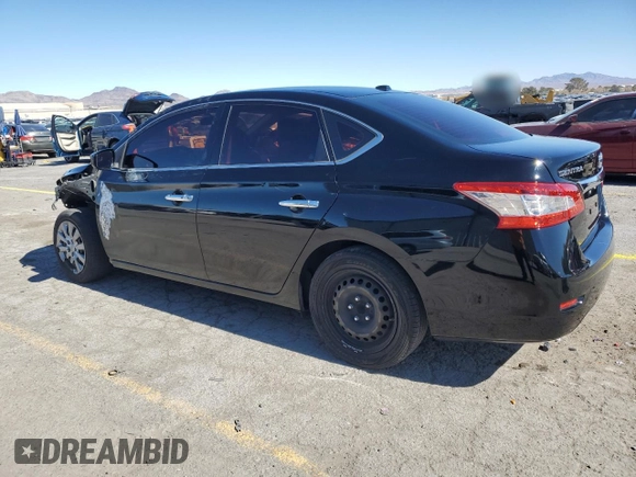 2015 Nissan Sentra SR with VIN 3N1AB7AP7FY229246, listed as a Copart auction lot 46331555 with 118,406 mi miles and Salvage Title. Bid and sale history available at DreamBid. Image 2.