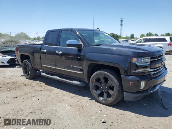 2017 Chevrolet Silverado 1500 LTZ with VIN 1GCVKSEC5HZ149848, listed as a Copart auction lot 54541825 with 104,291 mi miles and Salvage Title. Bid and sale history available at DreamBid. Image 4.