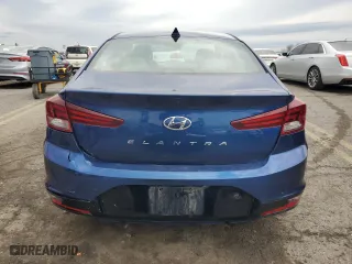 2020 Hyundai Elantra Value Edition with VIN 5NPD84LF0LH575806, listed as a Copart auction lot 53150585 with 110,135 mi miles and Clean Title. Bid and sale history available at carsss.com. Image 6.