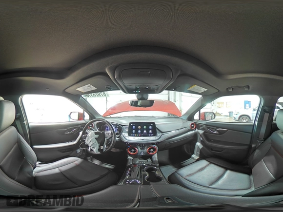 2024 Chevrolet Blazer RS with VIN 3GNKBKRS7RS144872, listed as a Copart auction lot 87925375 with 19,023 mi miles and Salvage title. Bid and sale history available at DreamBid. Image 14.